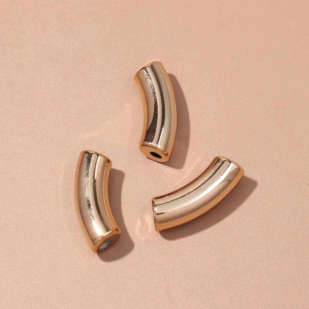 🌈 Lot de 20 Perles Tubes Arc-en-ciel – Idéal pour Créer des Bijoux Colorés et Fun ! 💫🧵 - ThiGui