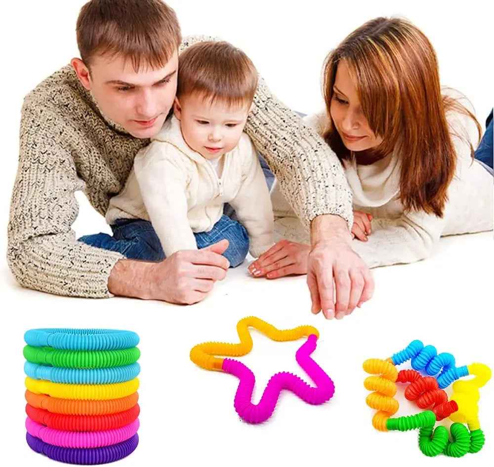 🎁Stretch, Pop, Smile! The Colorful Pop Tubes That Keep Little Hands Busy and Happy - ThiGui