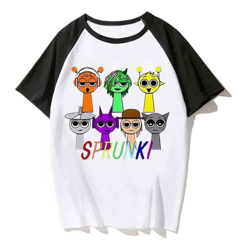 Trendy Incredibox Cartoon T-Shirts – Cool Summer Fun for Creative Boys! - ThiGui