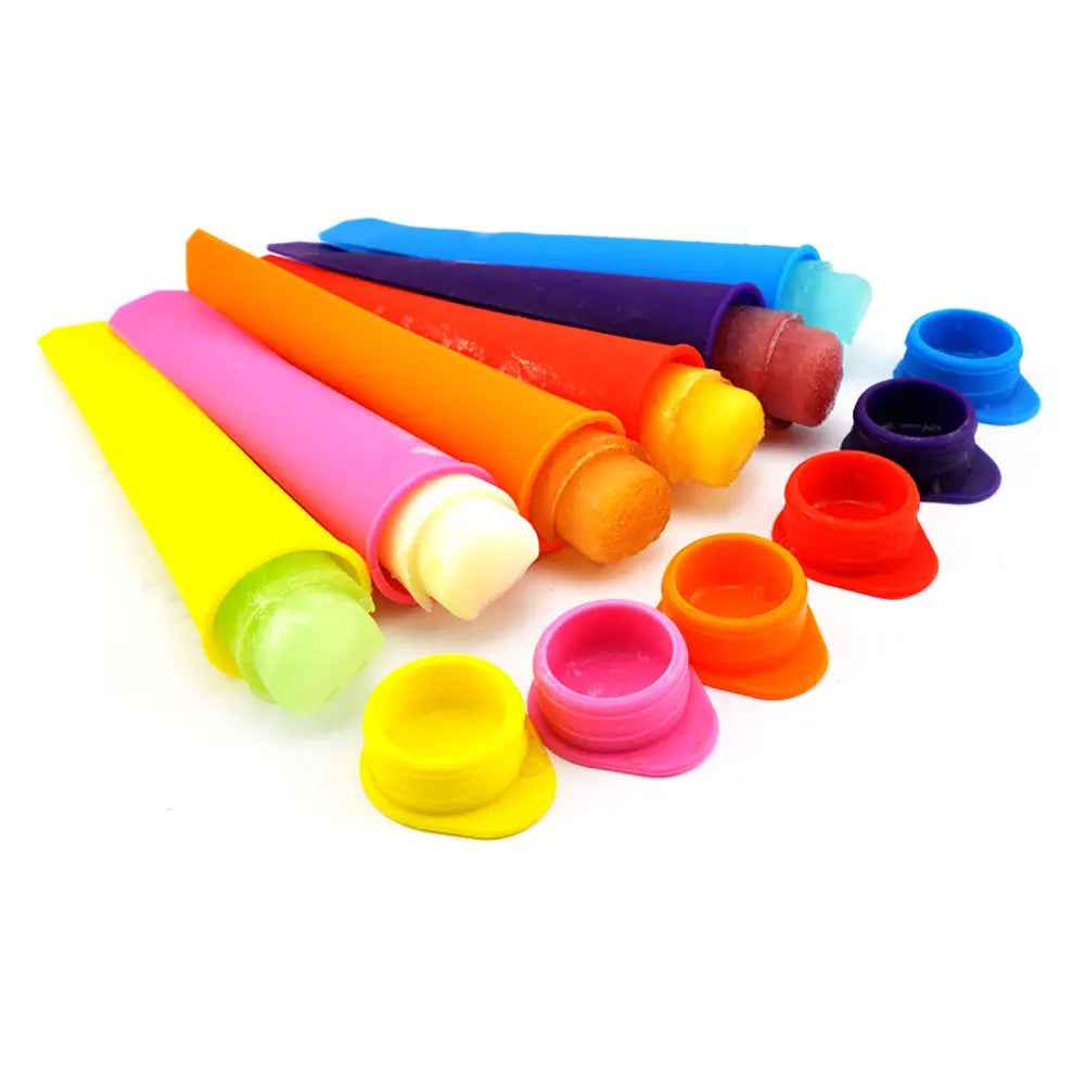 🍦Fun & Easy Summer Treats: Reusable Silicone Popsicle Molds for Kids - ThiGui