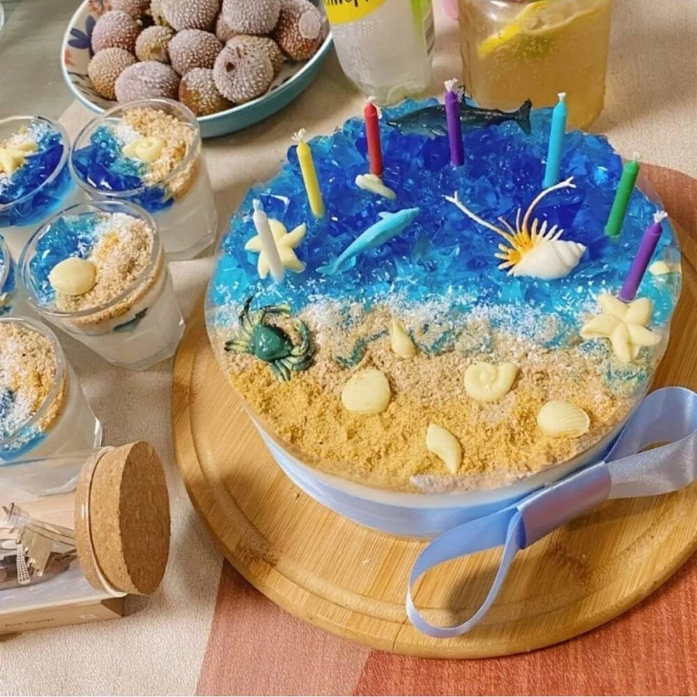 🐚 Bake Like a Beachy Dream – Silicone Shell & Conch Mould Set for Sweet Creativity! 🧁🌊 - ThiGui