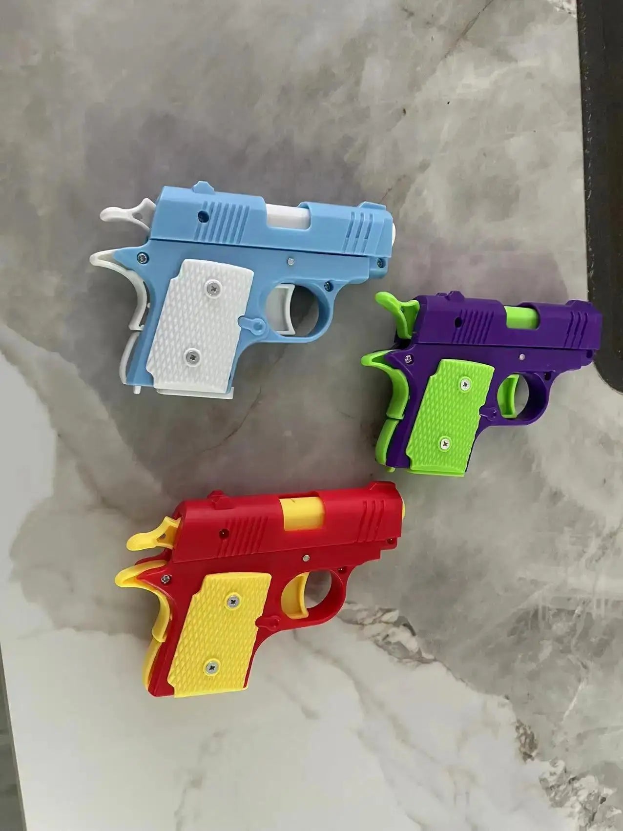 🔫 Mini Action, Big Smiles – 3D Rubber Band Launcher for Boys! 🎯 - ThiGui