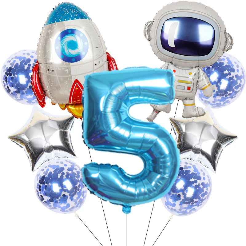 Blast Off to Fun – Space Balloon Set That Makes Birthdays Out of This World! - ThiGui