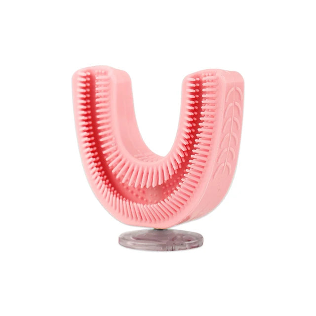 🪥⚡ Smart U-Shaped Electric Toothbrush – 360° Clean & Sonic Magic for Little Smiles! 😁👧👦 - ThiGui
