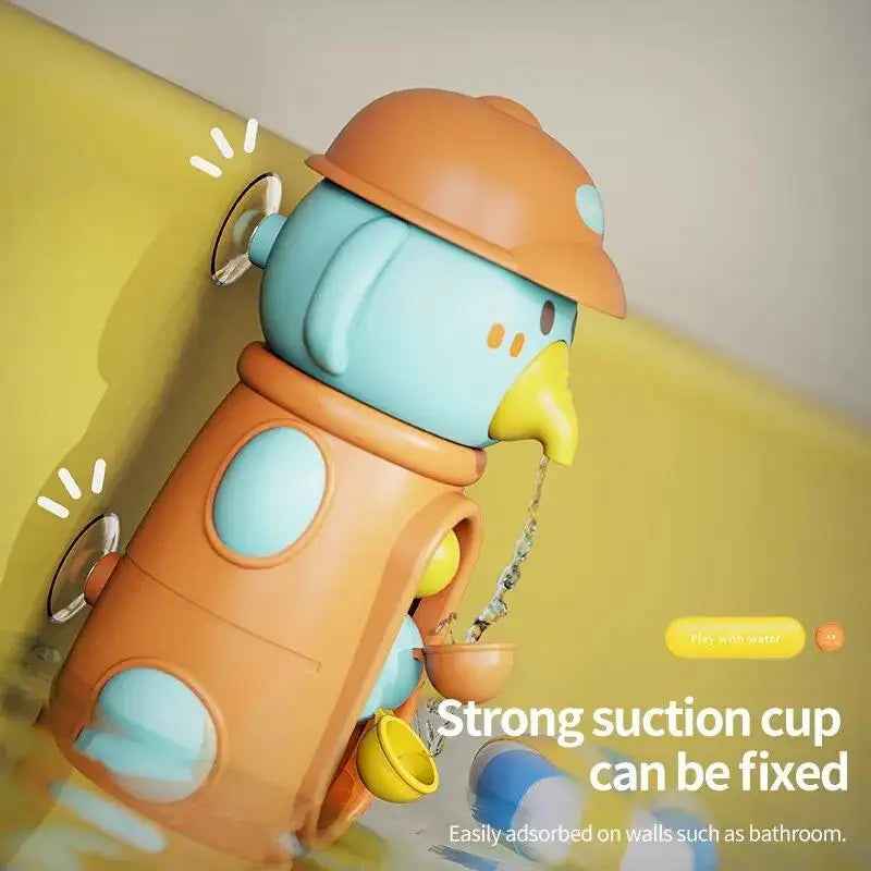 🛁 Duck Waterwheel Bath Toy – Splash, Scoop & Spin with Bathtime’s Cutest Companion! 🐤💦 - ThiGui