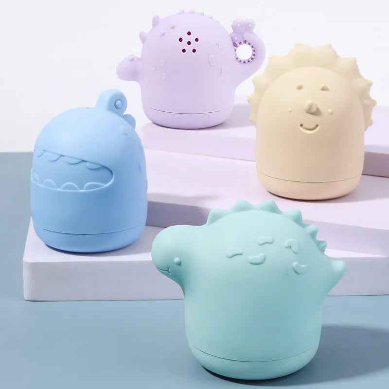 🐳 Soft Silicone Animal Bath Toys – Splash-Safe Fun with Cuddly Creatures! 💦🛁 - ThiGui