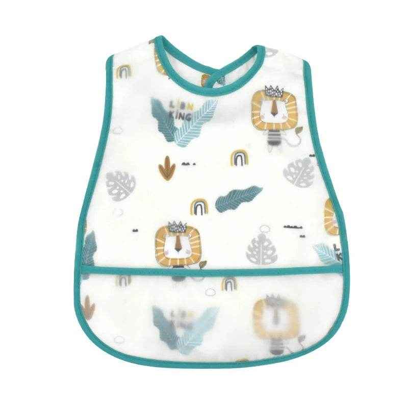 🍼Super Cute Waterproof Cartoon Bibs – Mealtime Magic for Messy Little Explorers! - ThiGui