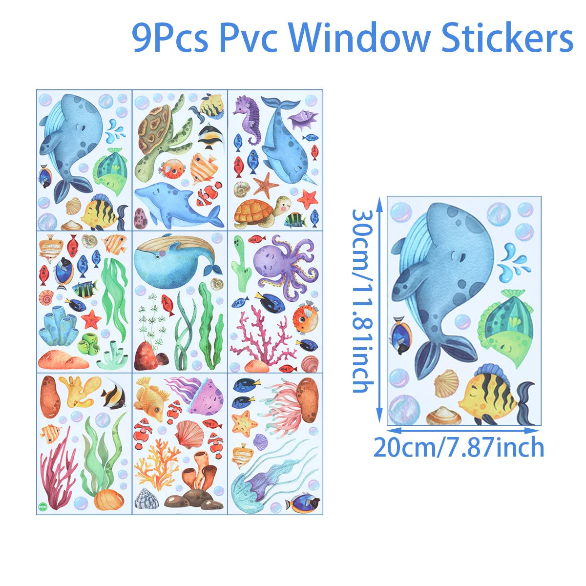 🐙🌊 Under the Sea Party Tableware – Ocean Fun for First Birthdays & Baby Showers! 🎂🐢 - ThiGui