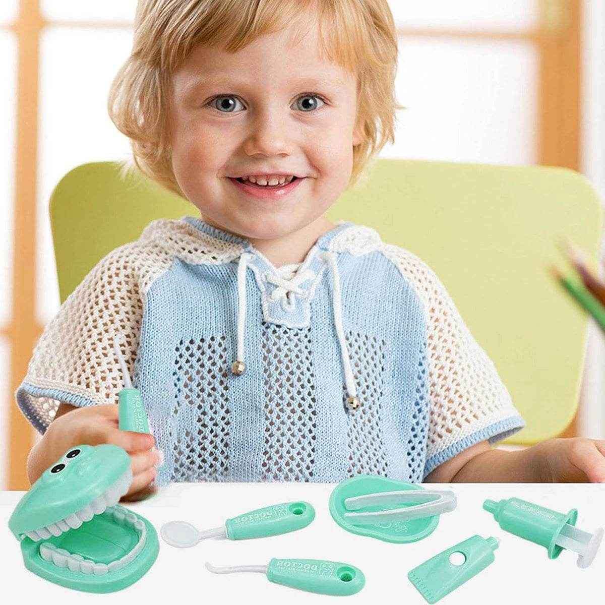 🪥Montessori Dentist Kit for Boys Who Want to Learn Brushing Without the Fuss - ThiGui