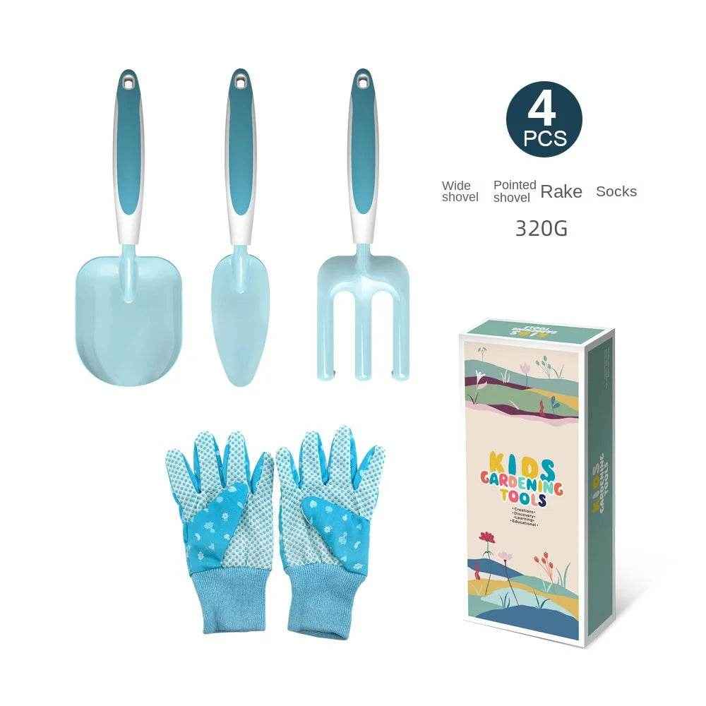 Little Gardener’s Delight – Wooden Planting Set for Budding Outdoor Explorers - ThiGui