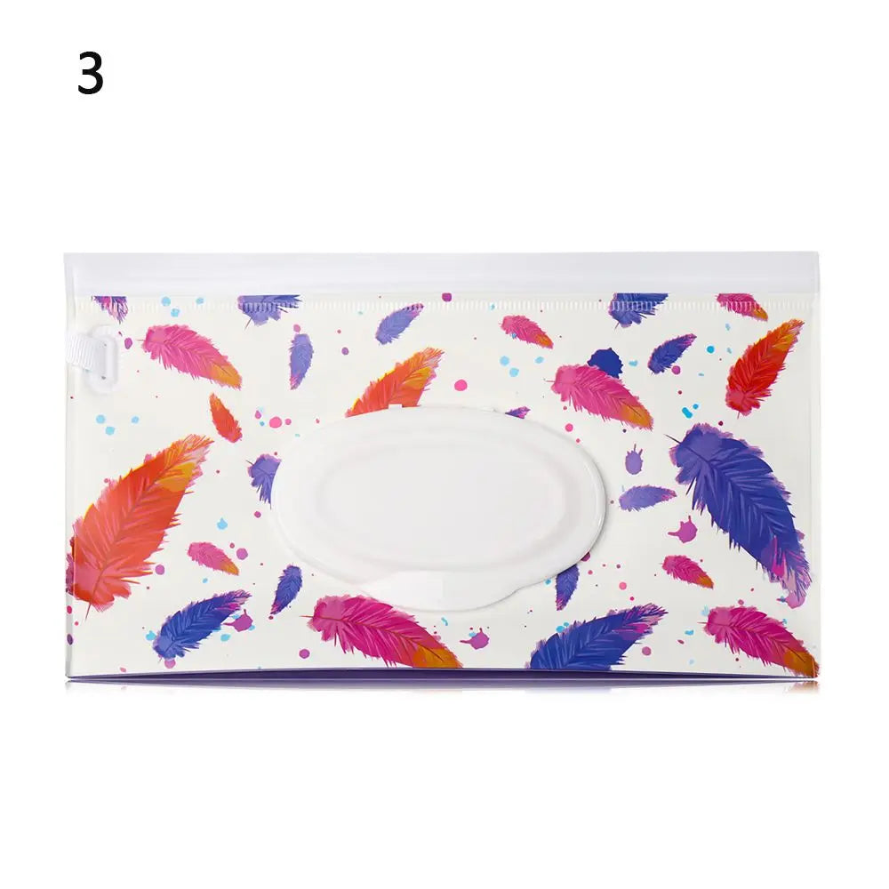 🧷 Smart Wet Wipes Bag – Snap, Strap & Go! Perfect for Mum Life on the Move! 💖🍼 - ThiGui