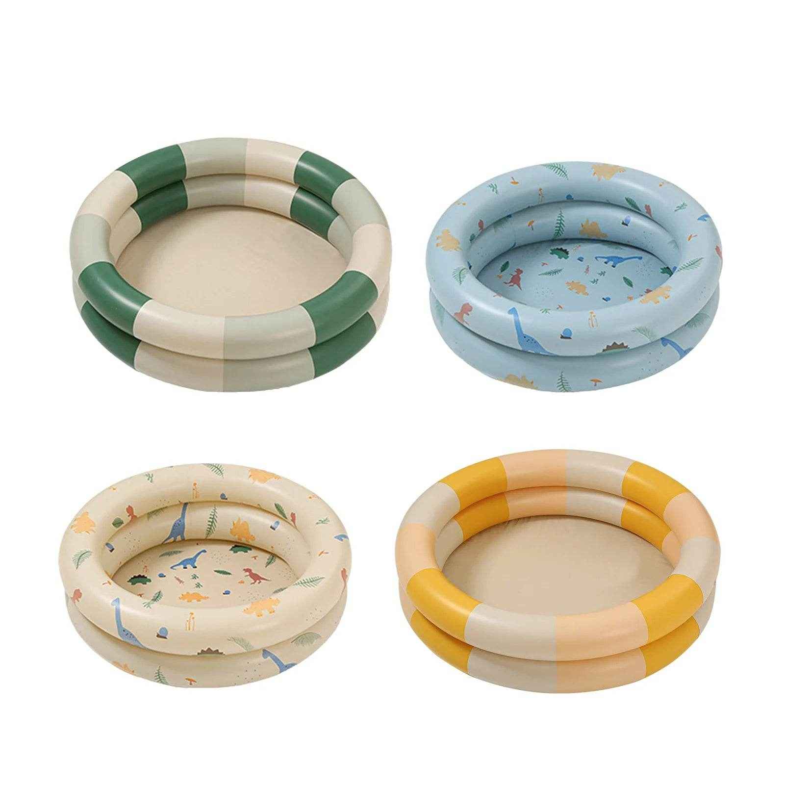 🐠Retro Inflatable Baby Pool for Boys in a Cute Family-Friendly Design for Backyard Fun - ThiGui