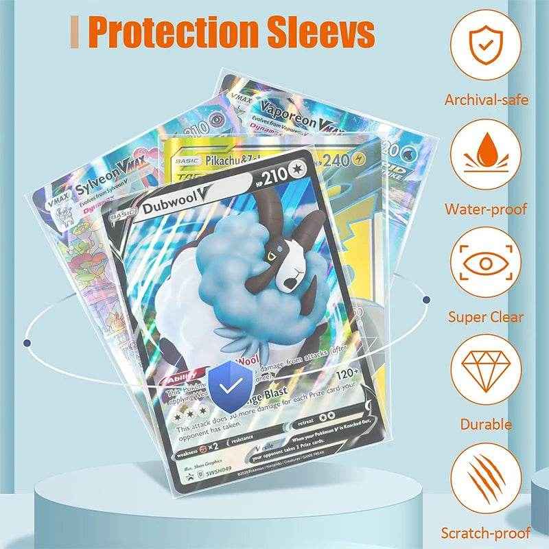 🛡️Keep Your Little Collector’s Treasures Safe with These Jumbo Pokémon Card Sleeves! - ThiGui