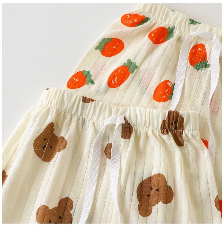 ☀️ Pure Cotton Summer Shorts – Comfy Coolness for Active Boys! 🩳🌈 - ThiGui