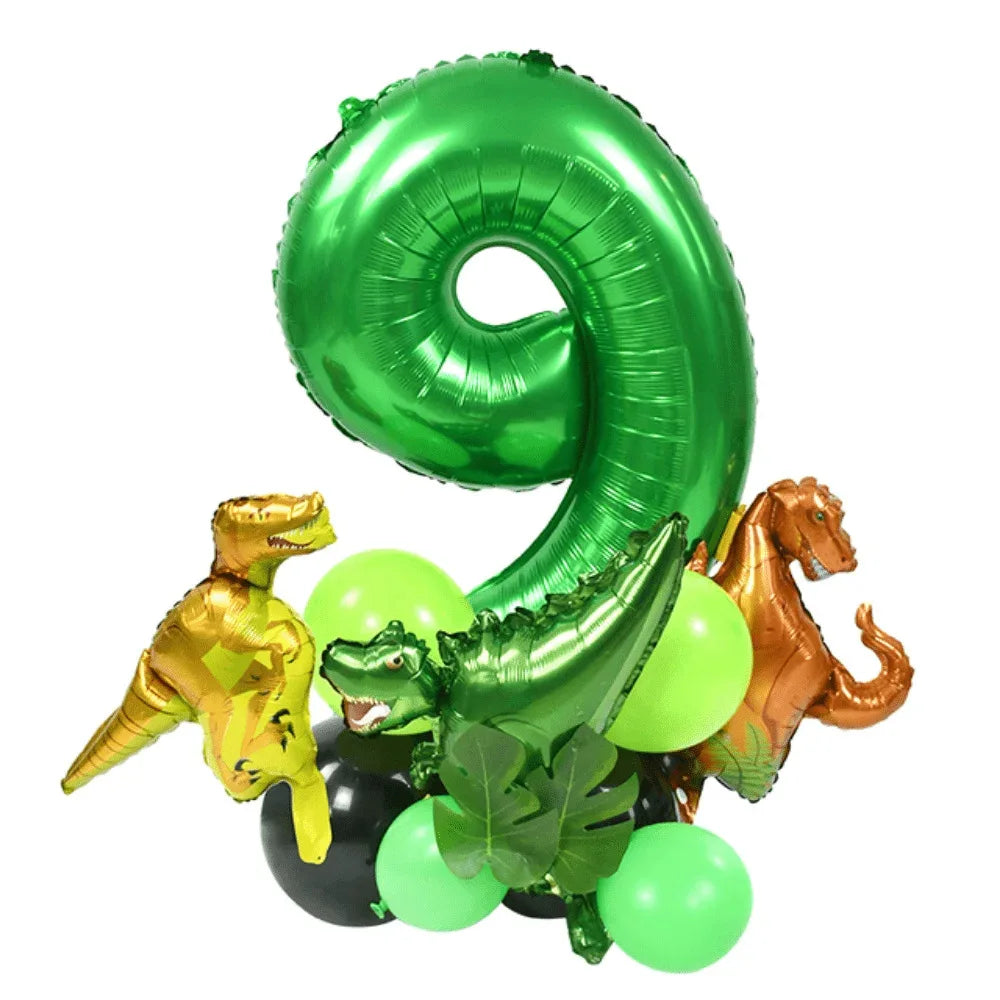 🦕 Jurassic World Dino Party Set 🎈 | Roars, Balloons & T-Rex Table Fun for Kids! 🎂🎉 - ThiGui