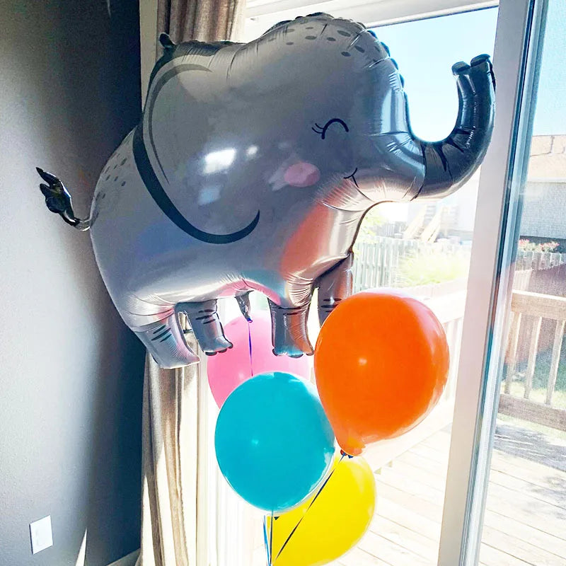 🎉 Wild Jungle Animal Balloons – Safari Party Magic with Lions, Tigers & More! 🐯🎈 - ThiGui