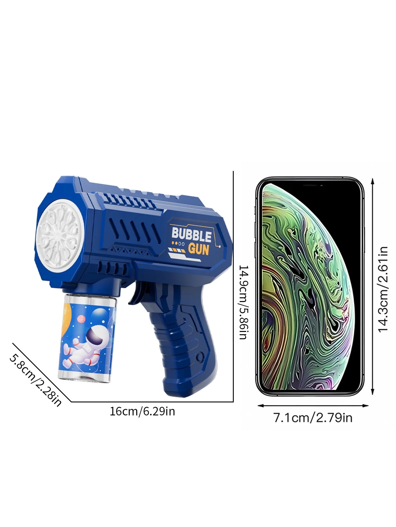 ✨ LED Bubble Blaster – Colourful, Automatic Fun for Energetic Boys! 🫧🔫 - ThiGui