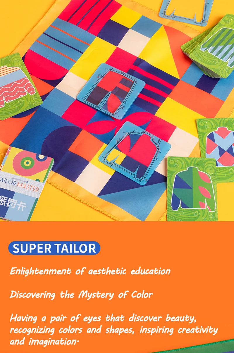 🧩 Tailor Master Game – Shape & Colour Logic Fun for Curious Boys! 🎨👕🎯 - ThiGui