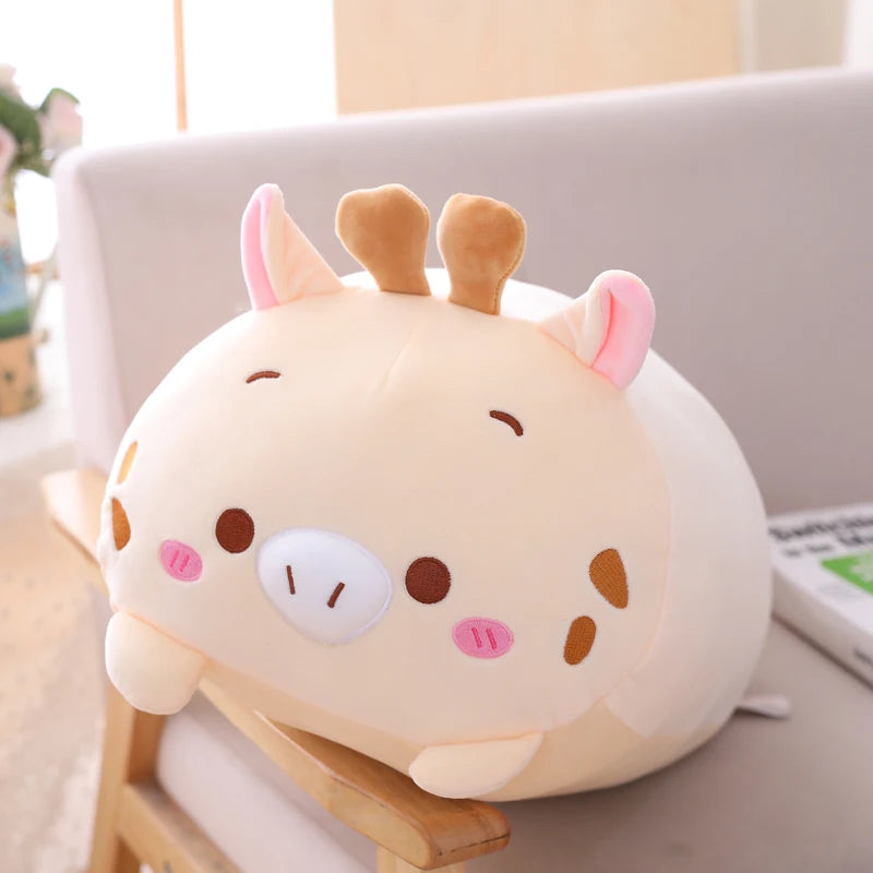 🦄 90cm Cuddly Animal Plush Pillow – Huggable Friends for Sweet Dreams! 🧸💤 - ThiGui