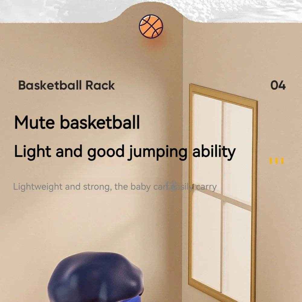 🏀Noiseless Indoor Fun – The Soft & Silent Basketball Every Mum Will Love! - ThiGui