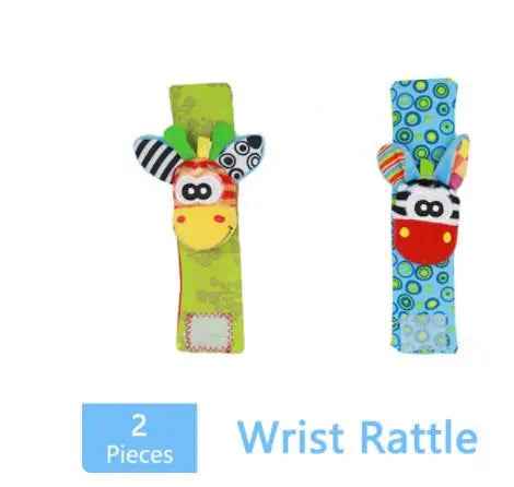 🧦Cuddly Animal Rattle Socks & Wristbands – Fun Discovery for Curious Babies! - ThiGui