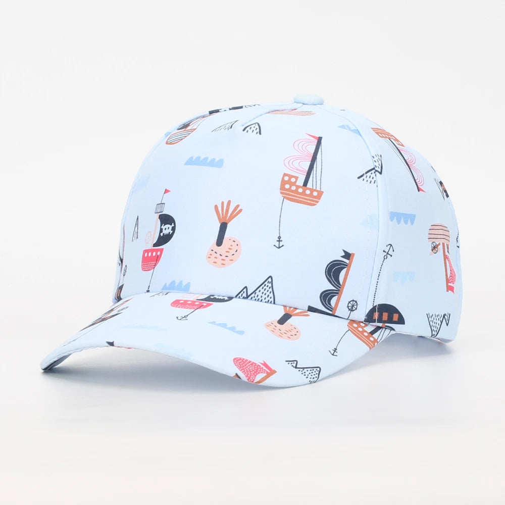 🧢 Stylish Summer Cap for Kids – Adjustable & Sun-Smart for 2–6 Year Olds! ☀️🌈 - ThiGui