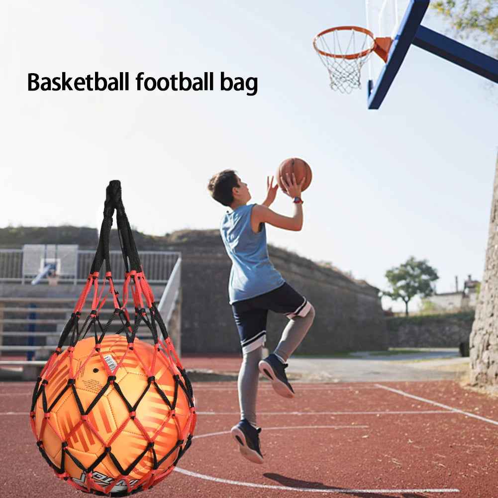 ⚽ Tidy Up & Train Like a Pro – Sports Ball Holder & Trainer Net Bag 🎒🏀 - ThiGui