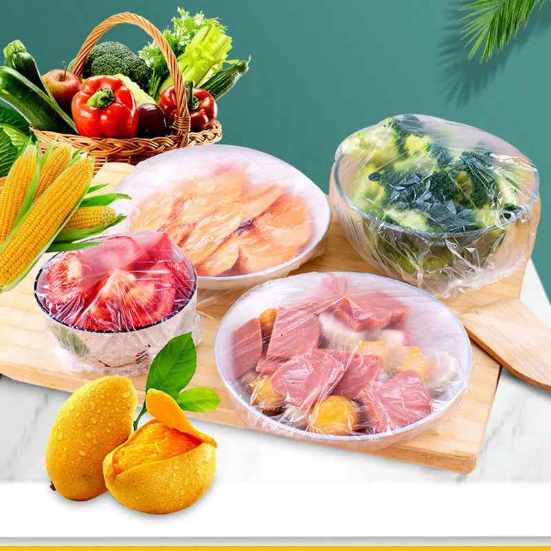 🍽️Magic Stretchy Bowl Covers – Keep Your Food Fresh with Zero Fuss! - ThiGui