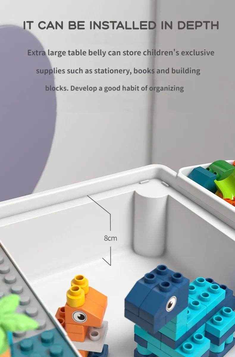 🧱The Ultimate Kids Activity Table – 6-in-1 Fun, Learning & Storage Station! - ThiGui