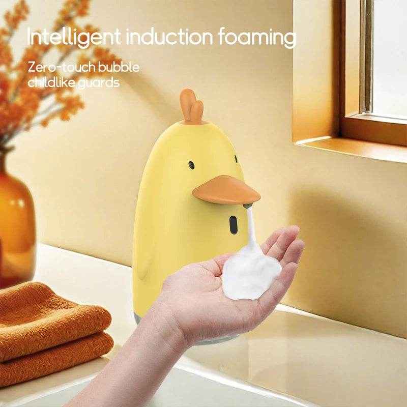 🛁Adorable Touchless Soap Dispenser – Make Handwashing Fun and Fuss-Free for Little Ones! - ThiGui