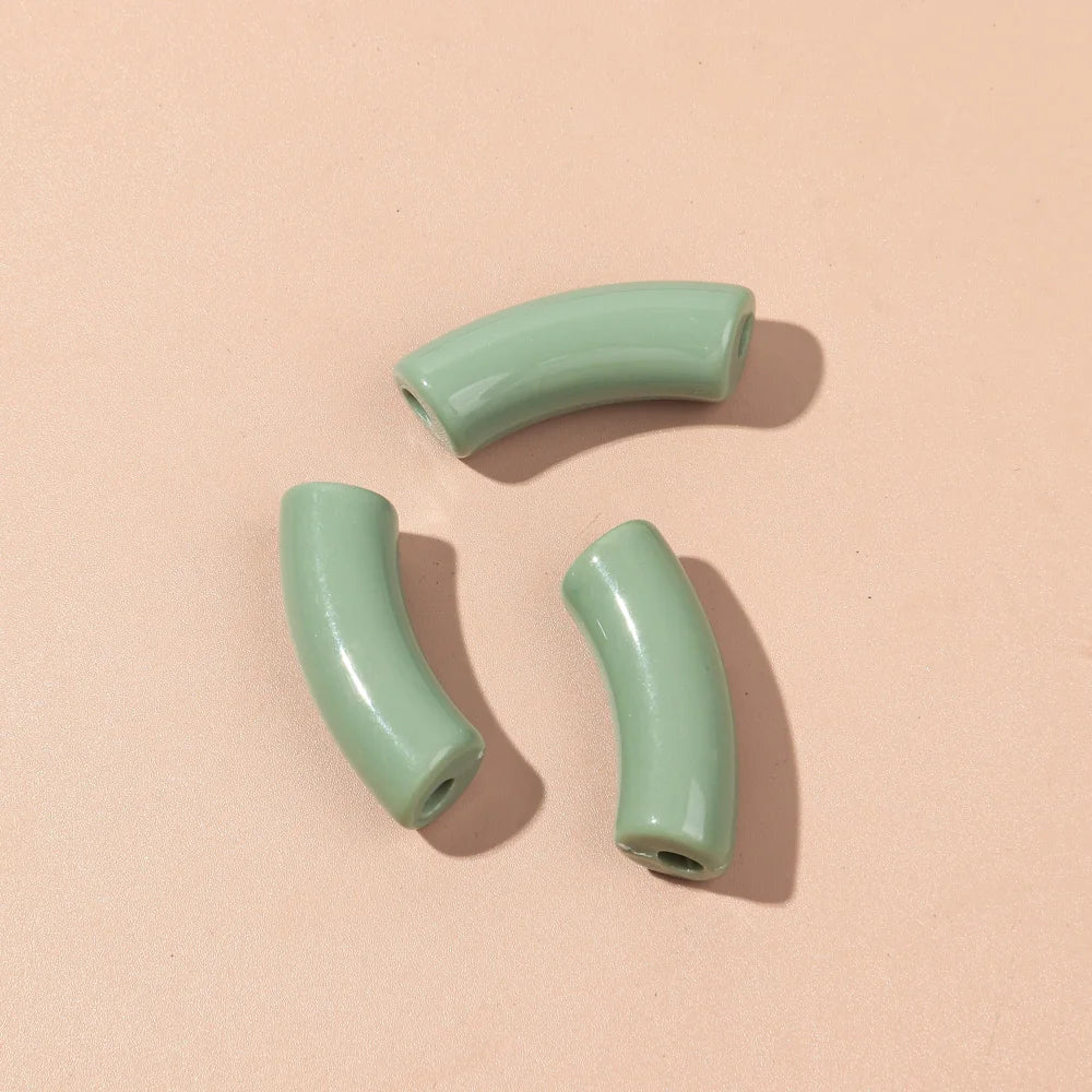 🌈 Lot de 20 Perles Tubes Arc-en-ciel – Idéal pour Créer des Bijoux Colorés et Fun ! 💫🧵 - ThiGui