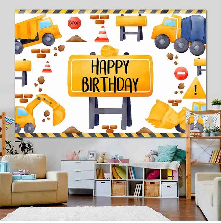 Dig In, Builders! Adorable Construction Party Set for a Wrecking Good Time 🎉 - ThiGui