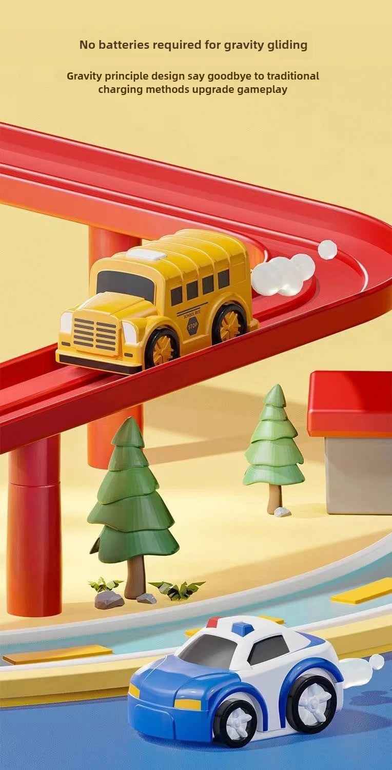 🚂 Adventure on Track – Rail Car Puzzle Toy with Rockets, Animals & Brainy Twists! 🧩🚀 - ThiGui