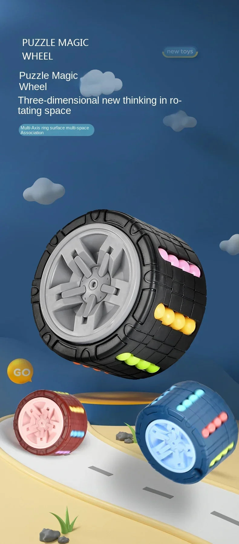 🧠 Magical Bean Cube – Fidget, Learn & Calm Little Hands! ✨🎯 - ThiGui