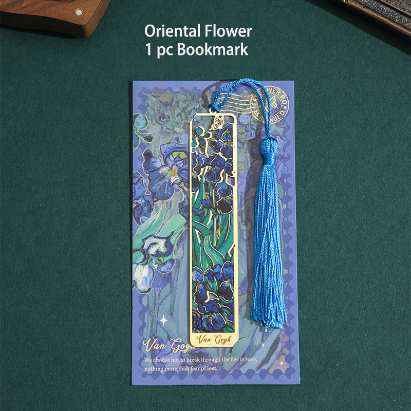 📚 Elegant Floral Bookmark – A Timeless Treat for Readers & Teachers Alike! 🌸 - ThiGui