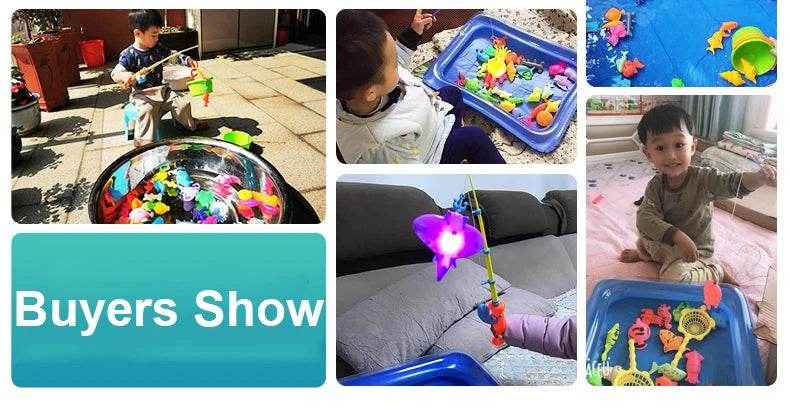 💦Splish Splash Fishing Bash – Magnetic Rod & Pool Toy Set for Curious Kids - ThiGui