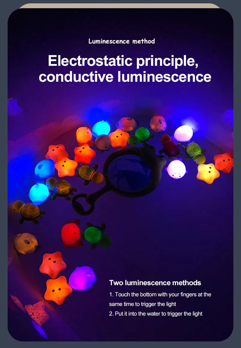 🐸Light-Up Floating Animal Friends – Make Bath Time Magical! 🛁 - ThiGui