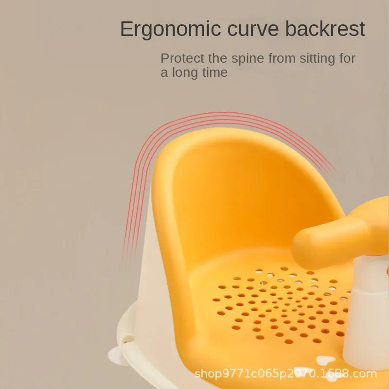 🚿Comfy Baby Shower Seat – Safe, Foldable & Perfect for Little Wigglers! 👶 - ThiGui