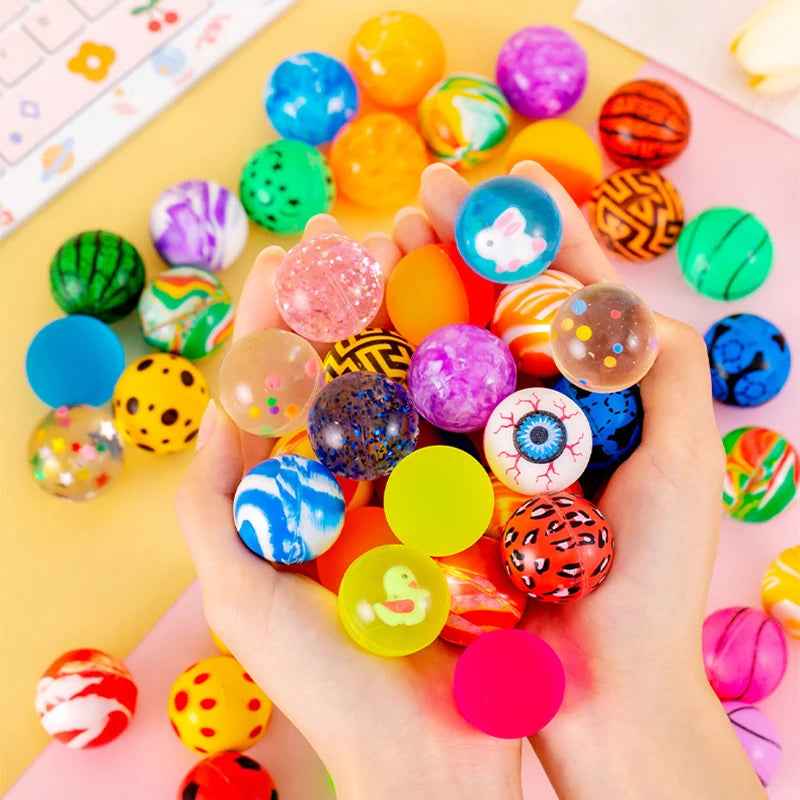 🏀 Mini Bouncy Balls – 20pcs of High-Energy Fun for Party Bags & Play! 🎉💥 - ThiGui