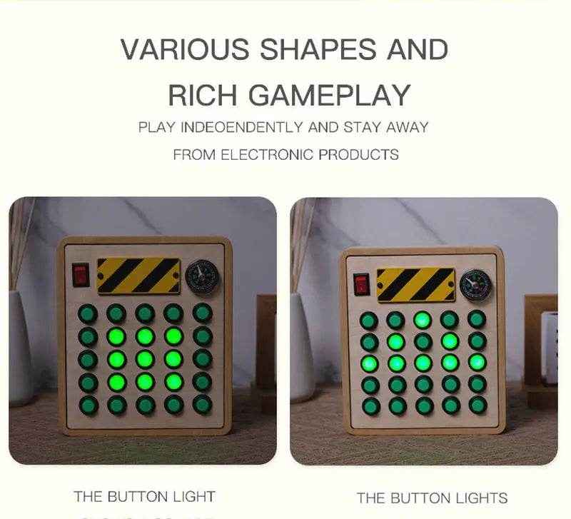 🌳Ultimate Montessori Busy Board – Light-Up Steering Wheel Fun for Curious Little Explorers! - ThiGui