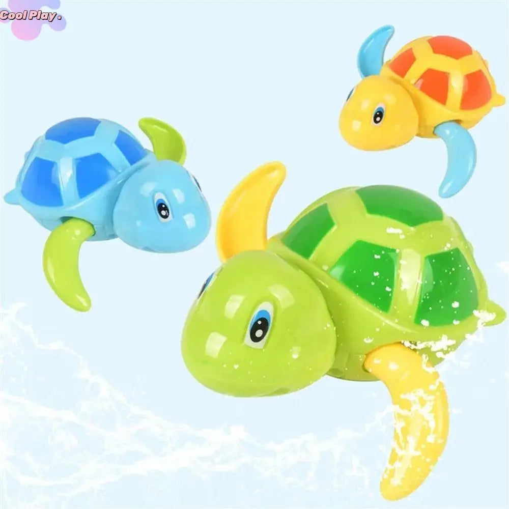💦Wind-Up Turtle Bath Toy – Splish, Splash, and Giggles Guaranteed! 🛁 - ThiGui