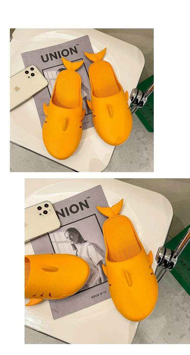 🦈Cheeky Shark Slippers for Boys – Snappy Style, Soft Comfort! - ThiGui