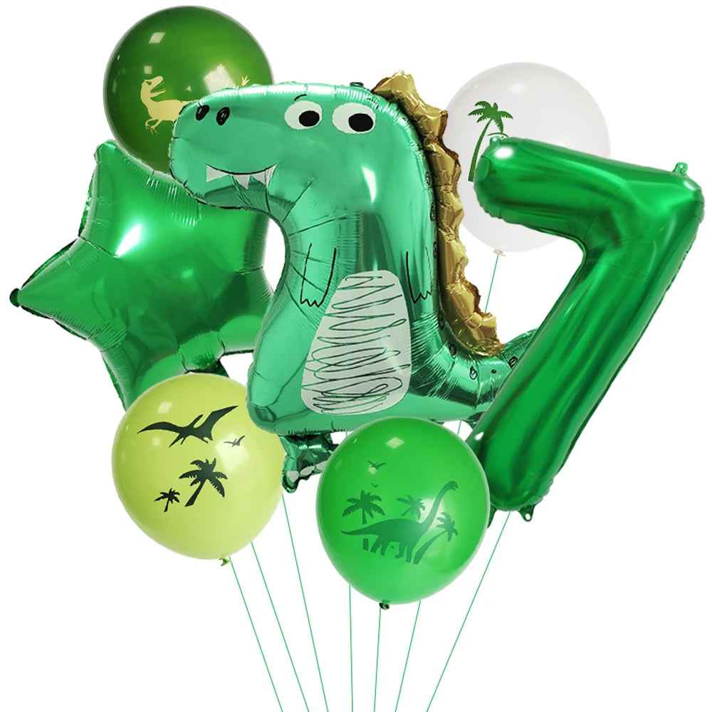 🦕 Dino-Roar Party Set – Fun Disposable Tableware for a Jurassic Birthday Bash 🎂🎈 - ThiGui