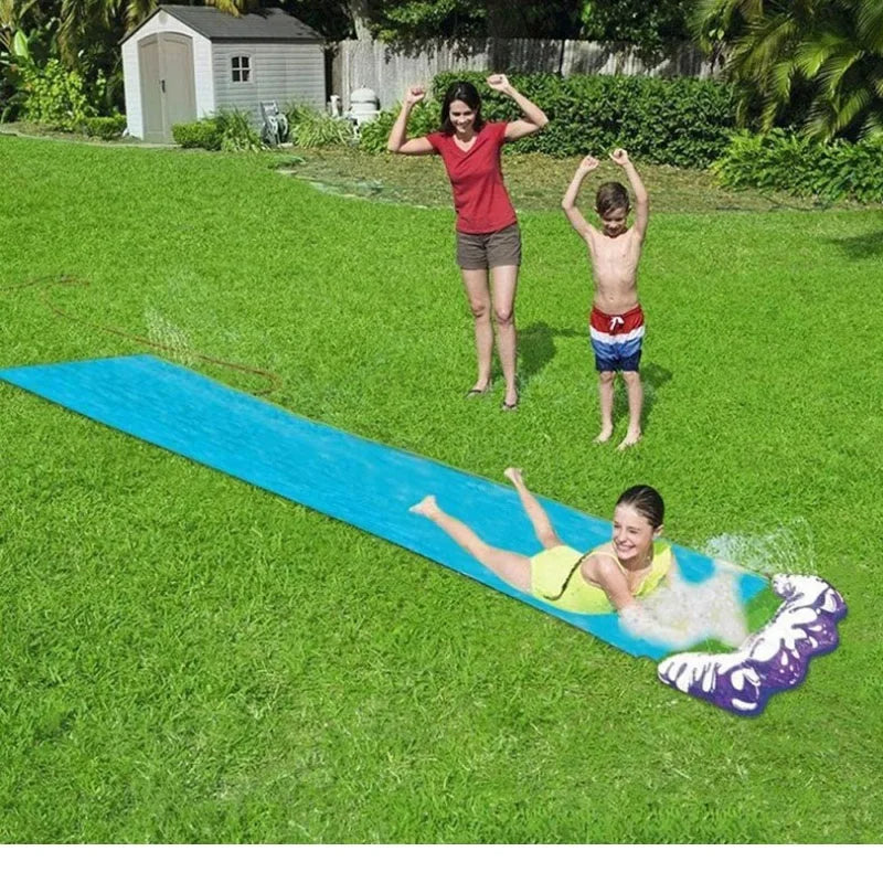 🌊💦 Slip, Slide & Smile! Backyard Water Slide with Sprinkler – The Ultimate Summer Splash 🌞👧🧒 - ThiGui
