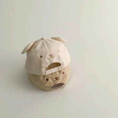 🐻Cutest Little Bear Cap – Soft Cotton Summer Hat with Ears for Boys & Girls! - ThiGui