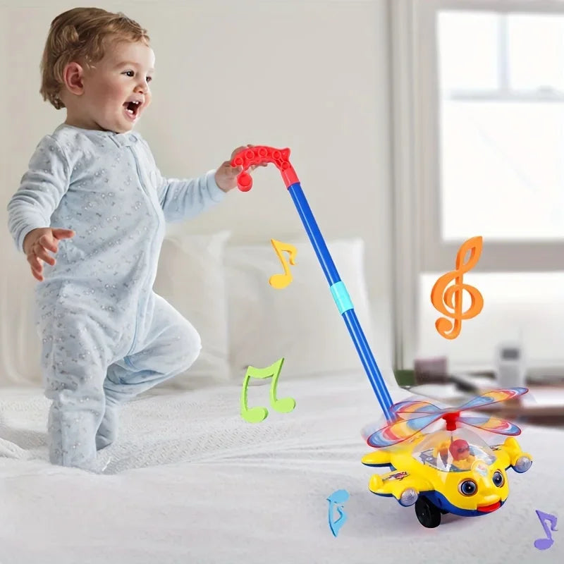 ✈️ 2-in-1 Baby Walker & Plane Toy – Support & Fun for First Steps! 🚶‍♂️💙 - ThiGui