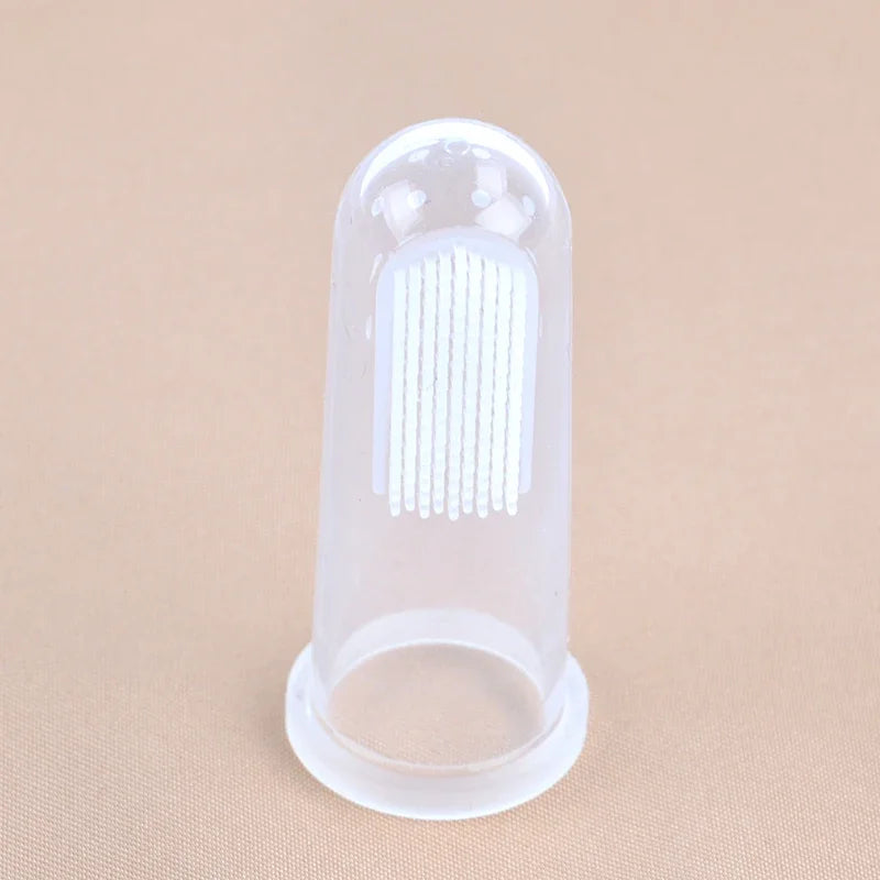 👶🪥 Baby Finger Toothbrush Set – Soft, Safe & Soothing for First Smiles! 💕🌟 - ThiGui