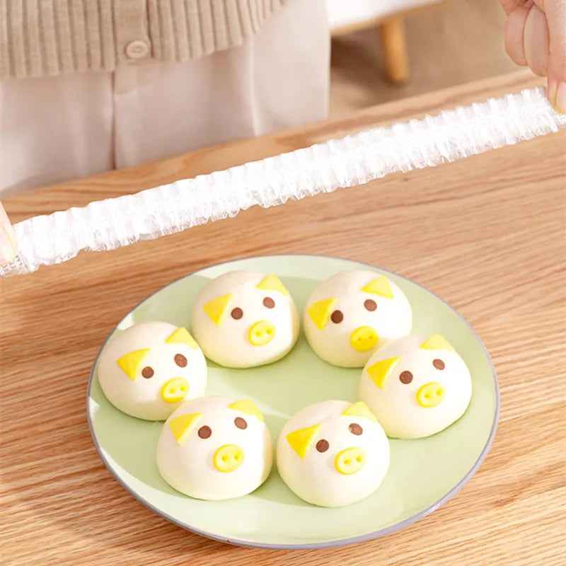 🍽️Magic Stretchy Bowl Covers – Keep Your Food Fresh with Zero Fuss! - ThiGui