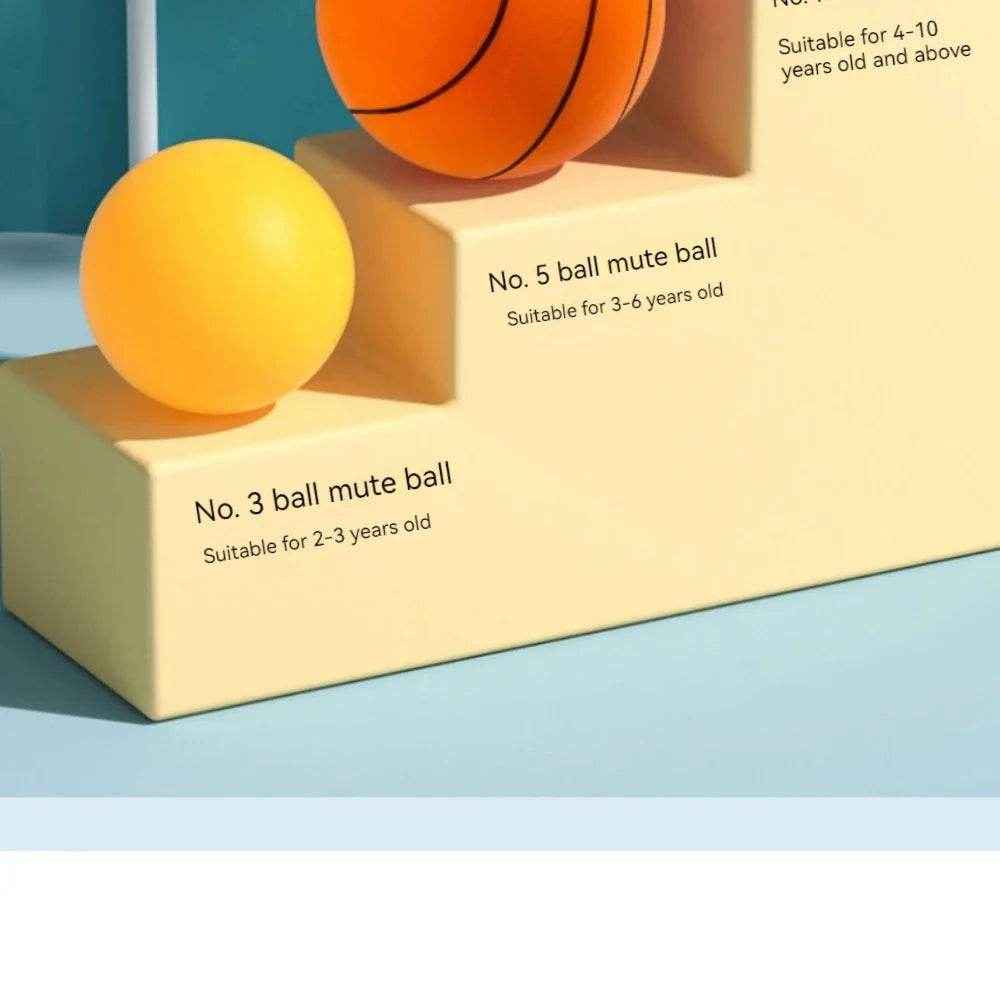🏀Noiseless Indoor Fun – The Soft & Silent Basketball Every Mum Will Love! - ThiGui
