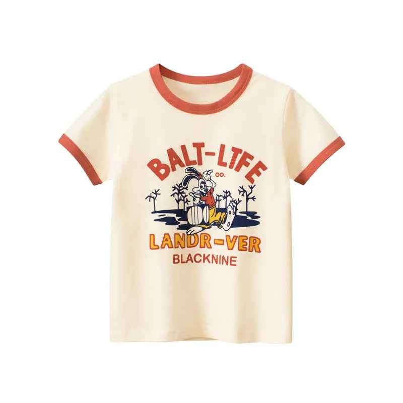 👕Cool & Comfy Cartoon Tees for Your Little Explorer (2–8Y) - ThiGui